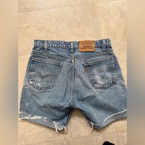 Made in USA Levis cut offs